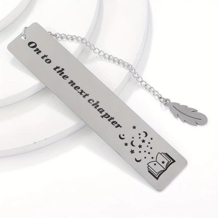 Wholesale Stainless Steel Frosted Bookmark JDC-BM-TangMumao001