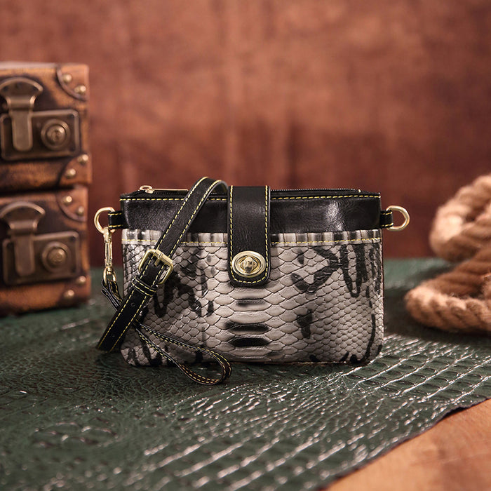 Wholesale Vintage Print Western Women' s Bohemian Small Crossbody Clutch Wallet