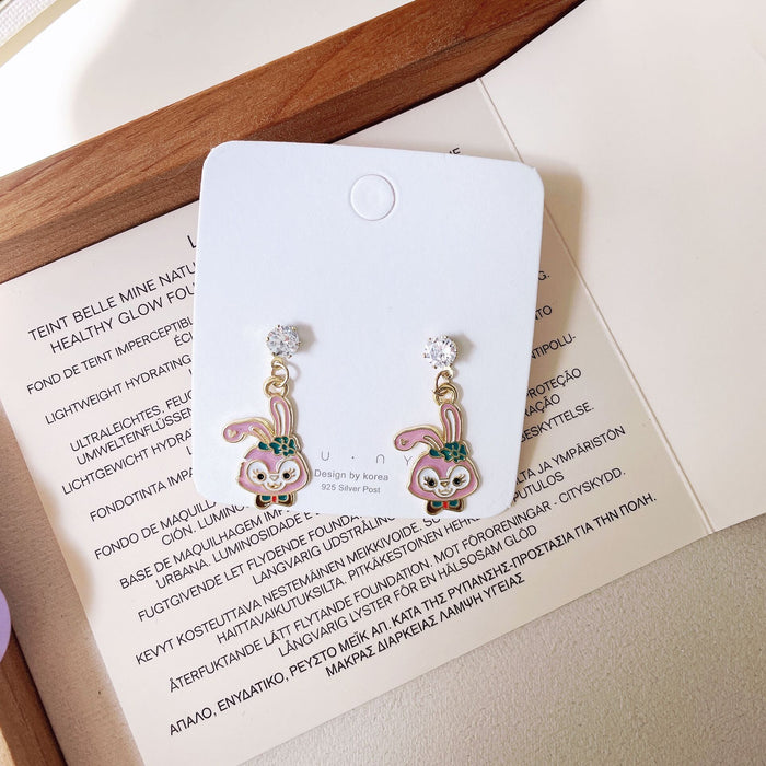 Wholesale Cartoon Alloy Earrings JDC-ES-KaLu017