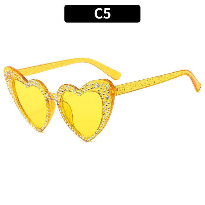 Wholesale Diamond-encrusted Love PC Sunglasses JDC-SG-XIa082