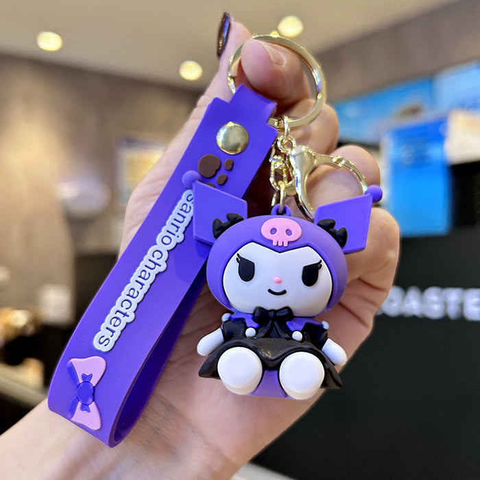 Wholesale Silicone Cartoon Keychain Pendant Keychain JDC-KC-ZiX016