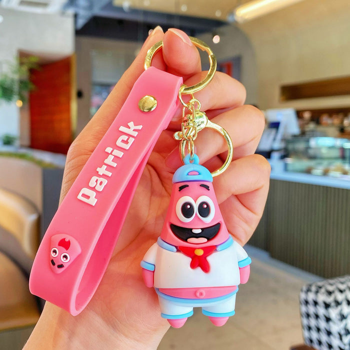 Wholesale  Cartoon  keychain cute Doll pendant car bag key chain