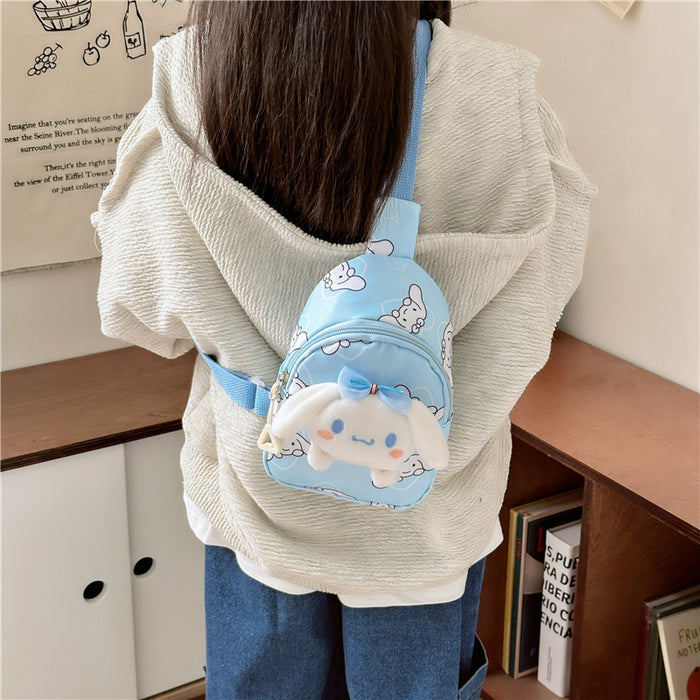 Wholesale Oxford Cloth Autumn and Winter New Cartoon Cute Children's Bag JDC-SD-YuanDuo086