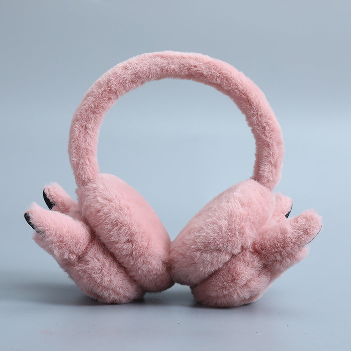 Wholesale Winter Cartoon Cute Warm Plush Earmuffs JDC-EF-BoF007