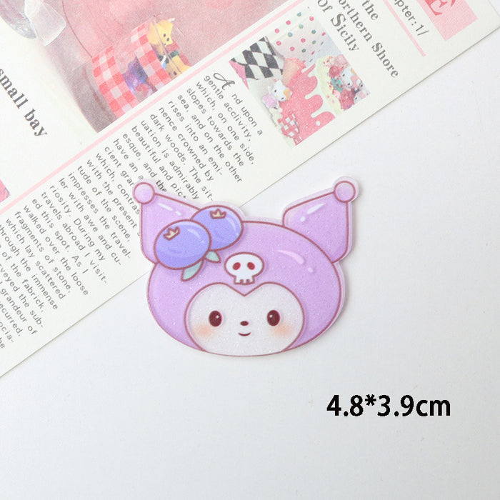 Wholesale 10pcs Cartoon Acrylic Diy Decorative Patch Accessories JDC-FK-YaoL027