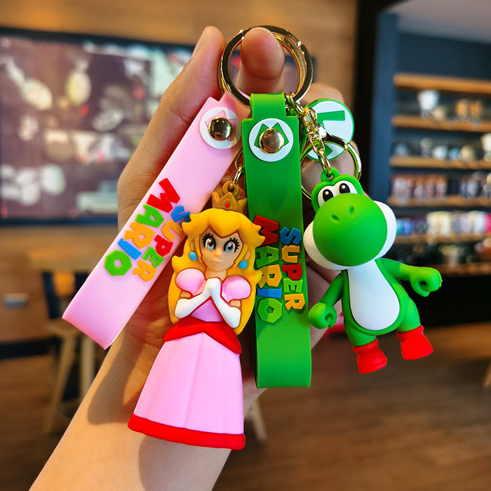 Wholesale Cartoon Doll Rubber Keychain JDC-KC-Tingm026