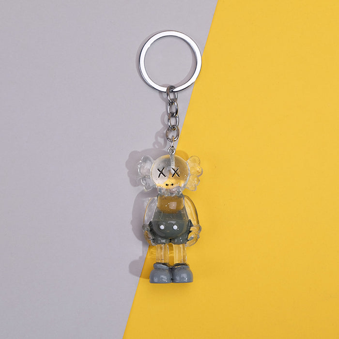 Wholesale Minimalist Resin Keychains JDC-KC-QMou025