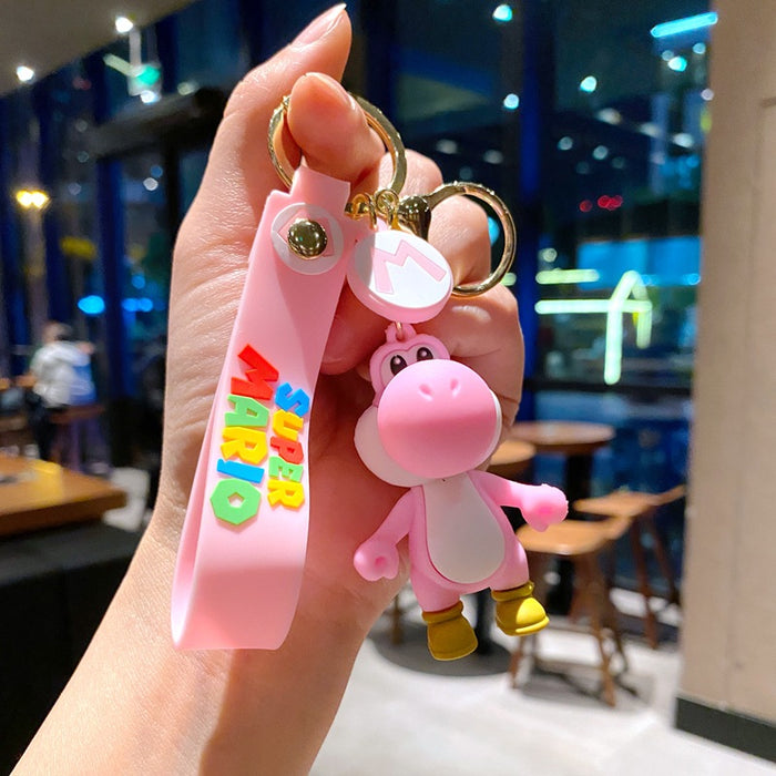 Wholesale Cartoon  Keychain Ring car Bubble  Doll Pendant