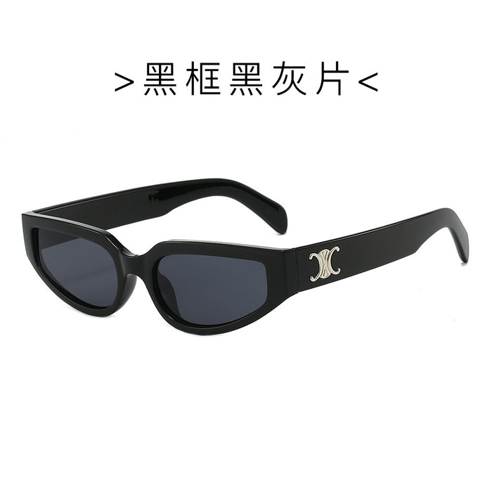 Wholesale Retro sunglasses, small frame polygonal high-end sunglasses, outdoor glasses