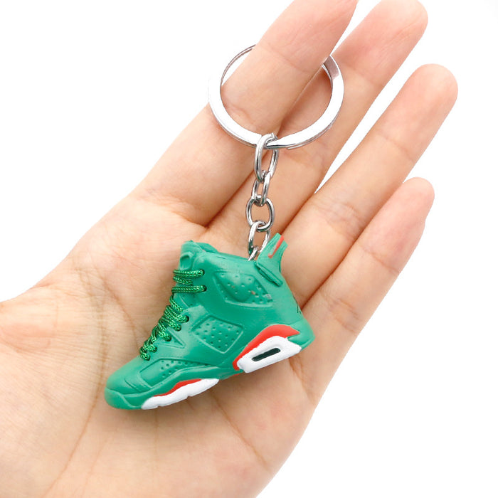 Wholesale PVC Shoe Model Keychain JDC-KC-QLPing003