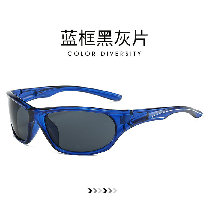 Wholesale Fashion sports sunglasses, outdoor cycling, hiking, running, windproof, dustproof, eye protection sports glasses