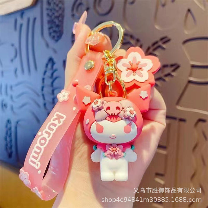 Wholesale Keychain  Melody Doll Pendant Cute  cartoon Keychain