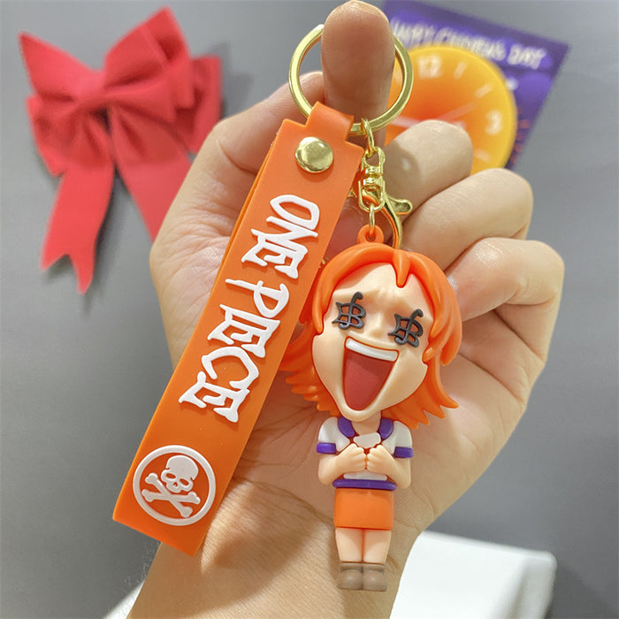 Wholesale PVC Cartoon Doll Keychain JDC-KC-WuYi036