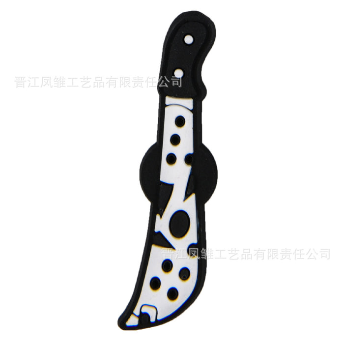 Wholesale 50pcs Horror Tarot  Series Shoes Charms Accessories Slippers Accessories Patch Decorative Shoe Buckle