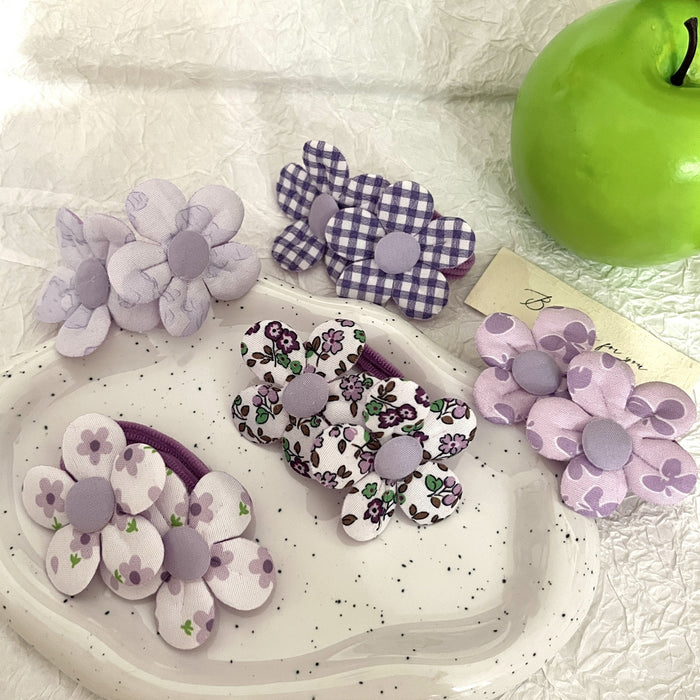 Wholesale Flower Headband  Rope Rubber Band Hair Scrunchies