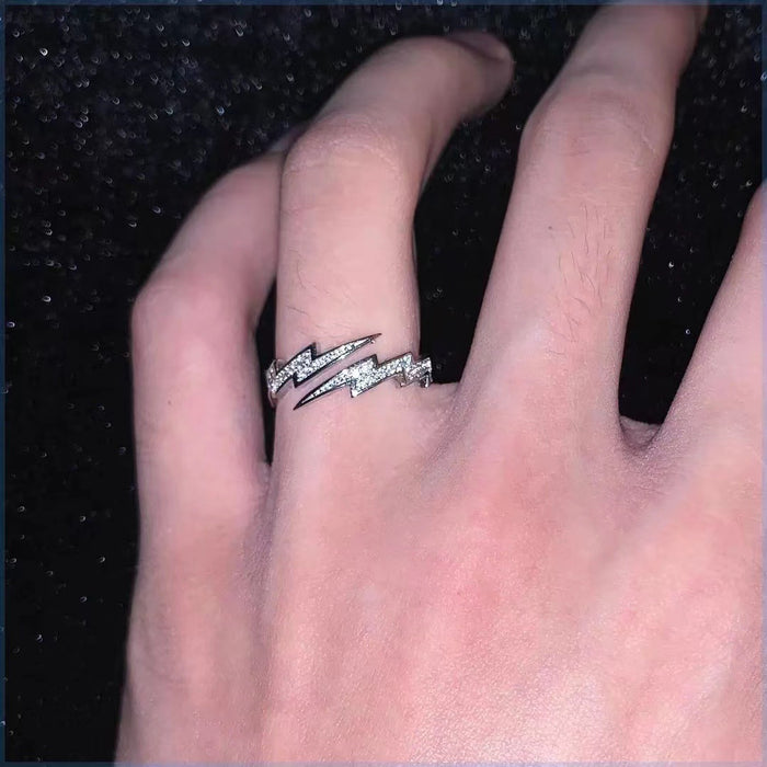 Wholesale Lightning Ring Men'sRefined Ring Women's