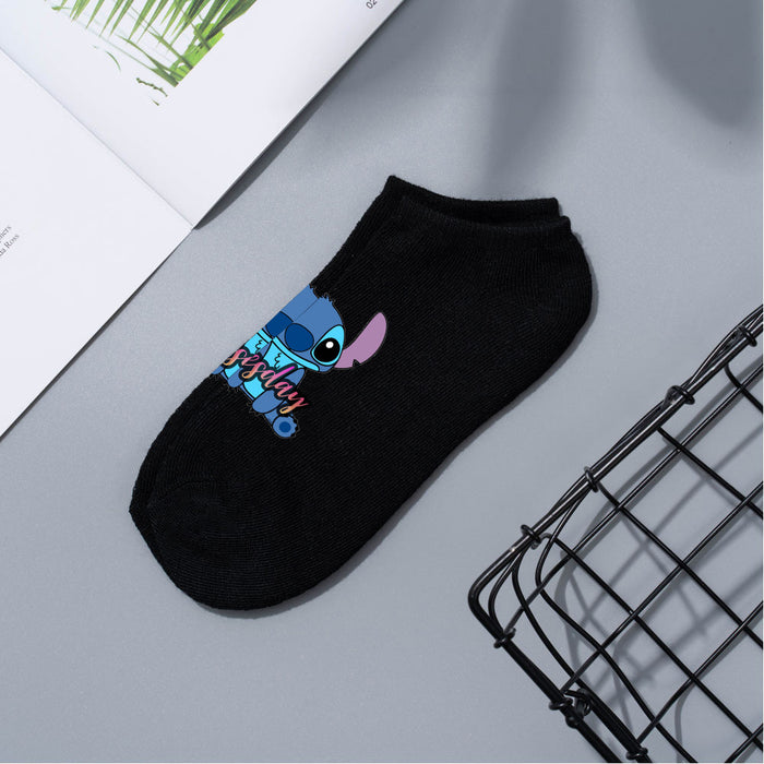 Wholesale Cartoon Short Cotton Socks JDC-SK-WuDuomei005