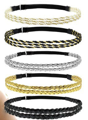 Wholesale Adjustable elastic hair accessory headband