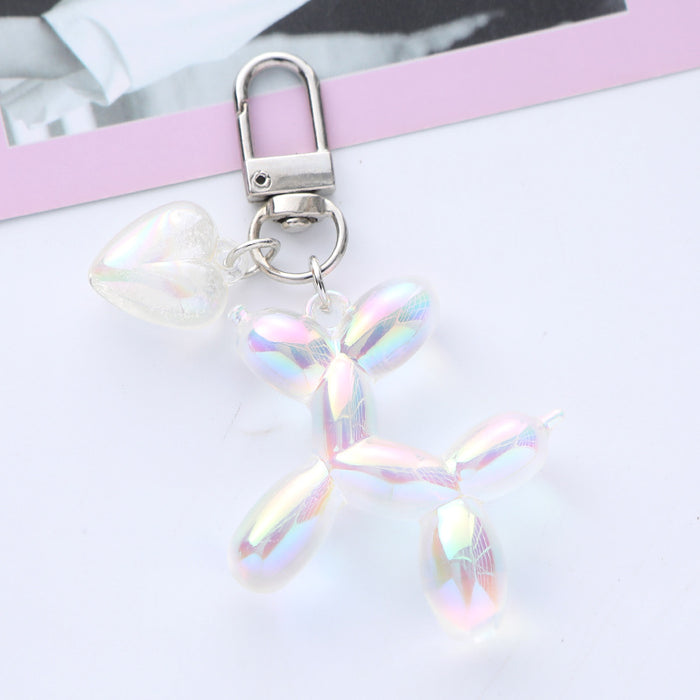 Wholesale Balloon Dog Pendant Earphone Case Bag Decoration Accessories Keychain