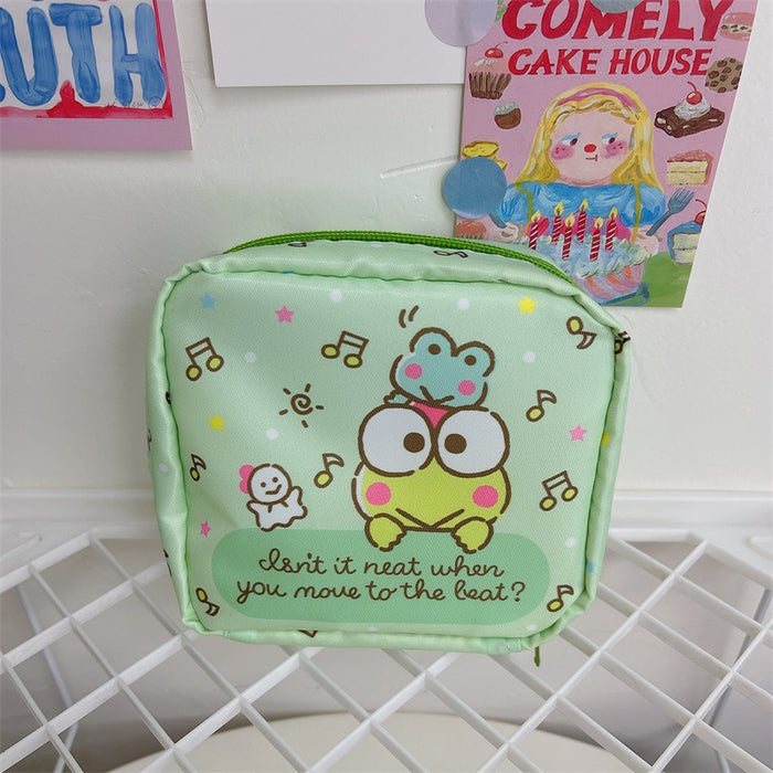 Wholesale Cotton Sanitary Napkin Storage Bag Portable Large Capacity Storage Bag (S) JDC-CS-YC003