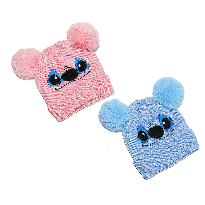 Wholesale Children' s Cute Casual Thickened Warm Knitted Hat