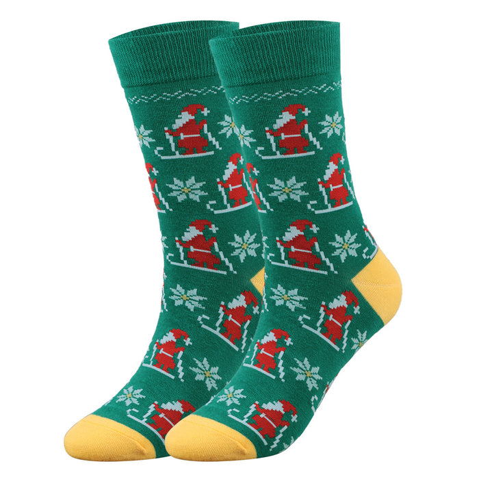 Wholesale Christmas Cotton Socks JDC-SK-XQ037