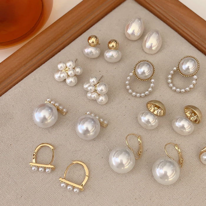 Wholesale Pearl Earrings JDC-ES-AiShan002