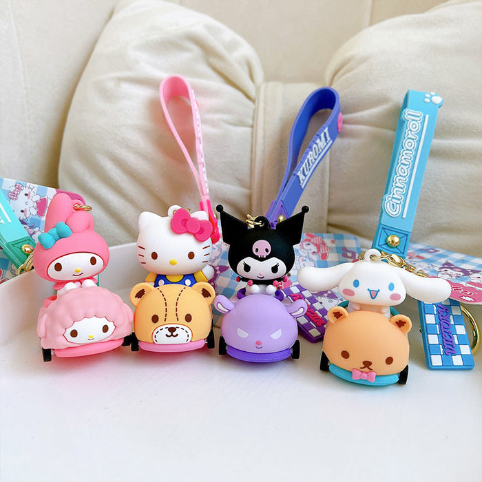 Wholesale Cartoon Family Car Doll Keychain JDC-KC-YanG001