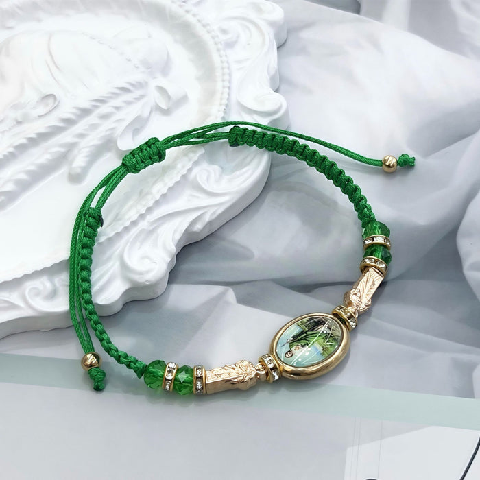 Wholesale DIY hand woven hand rope universal ins niche red rope bracelet with a light luxury and high-end feel