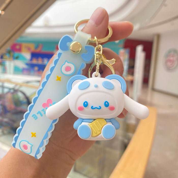 Wholesale  Cartoon keychain car key pendant doll key chain bag pendant small gift