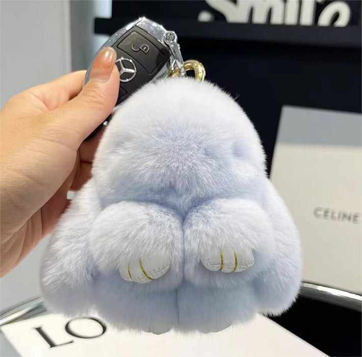 Wholesale  Fur Plush  Key Chain Pendant Plush Doll Bunny Bag Pendant Plush Doll