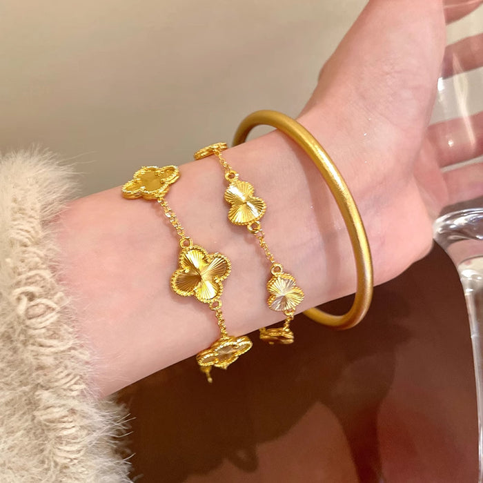Wholesale Four-leaf clover bracelet