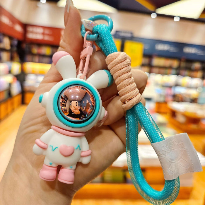 Wholesale Cartoon Doll Silicone Keychain JDC-KC-MingT260