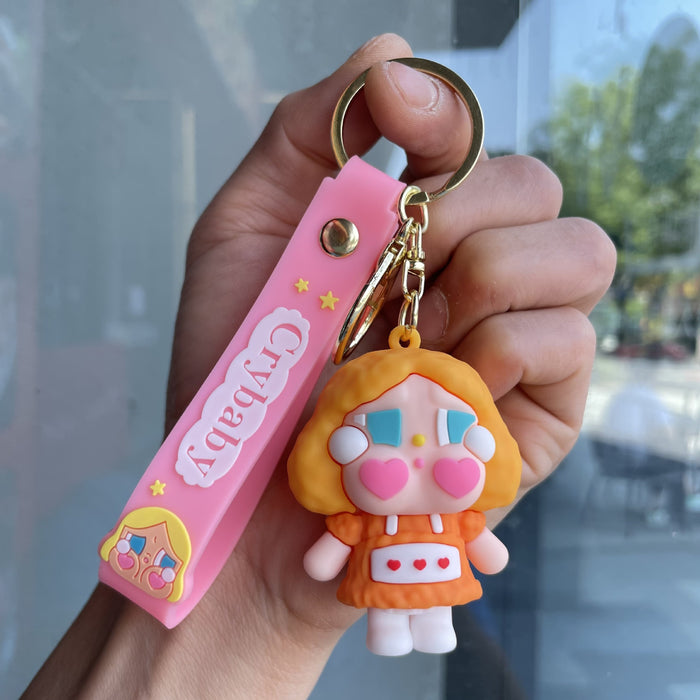 Wholesale Keychain bag pendant cartoon doll machine