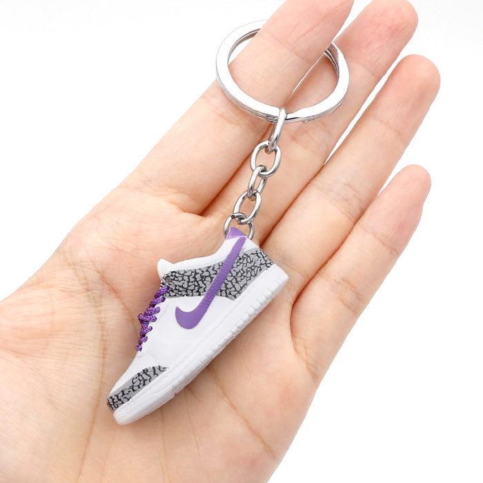 Wholesale PVC Shoe Model Keychain JDC-KC-QLPing002