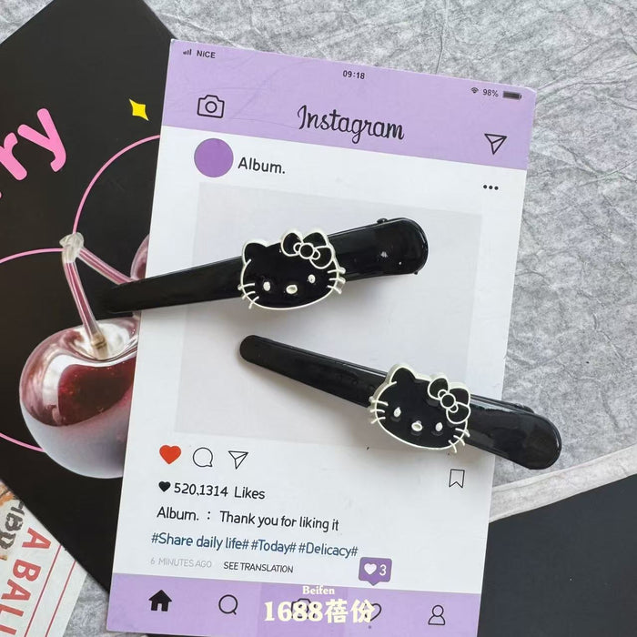 Wholesale cat bangs clip broken hair clip fashion simple temperament all-match sweet girl heart hair clip hair accessories