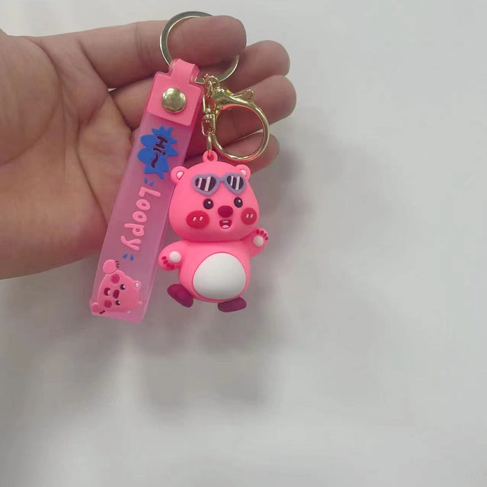 Wholesale Cartoon Doll PVC Keychain JDC-KC-LuoYan004