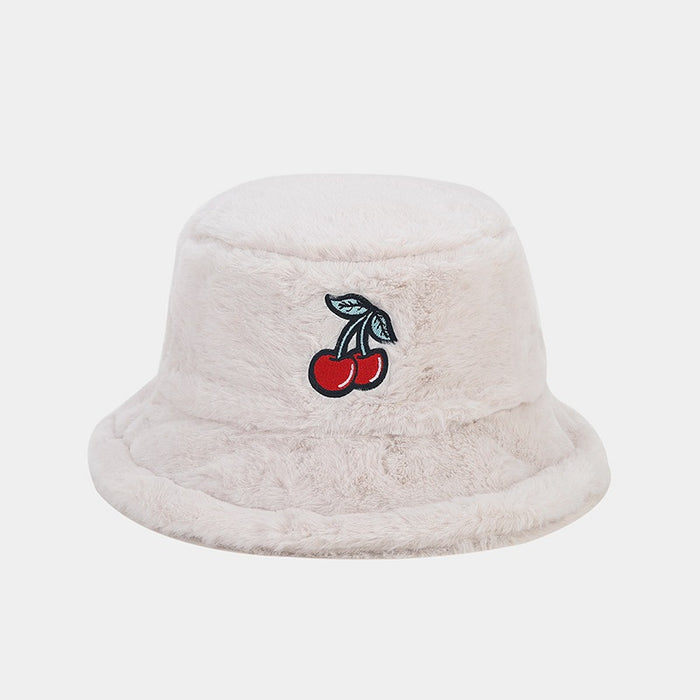 Wholesale Cherry Plush Bucket Hat JDC-FH-LvY048