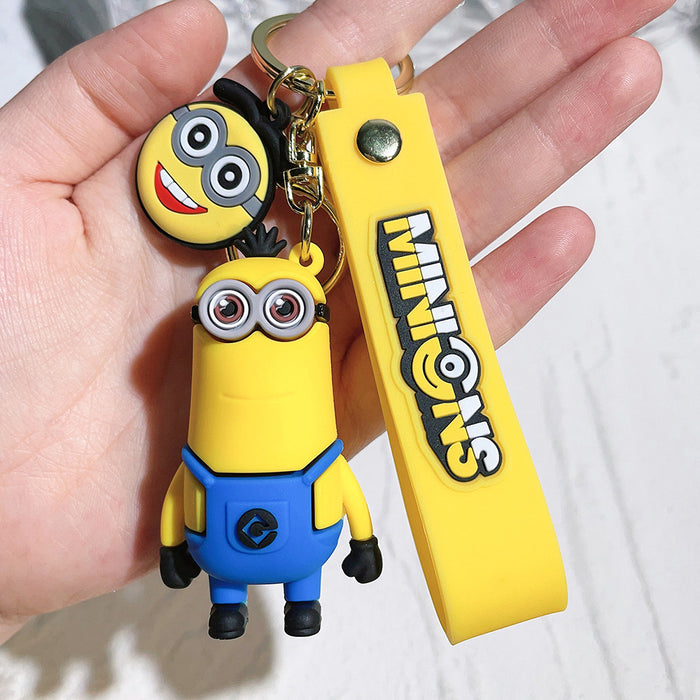 Wholesale Cartoon Silicone Doll Keychain JDC-KC-QiChao043