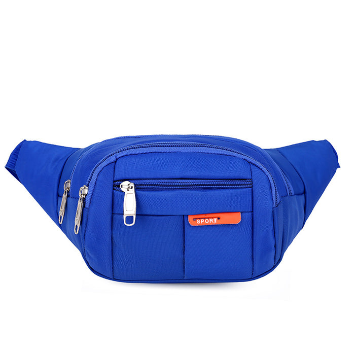Wholesale Sports Waist Bag Casual Canvas Shoulder Crossbody Bag Outdoor Waterproof Chest Bag