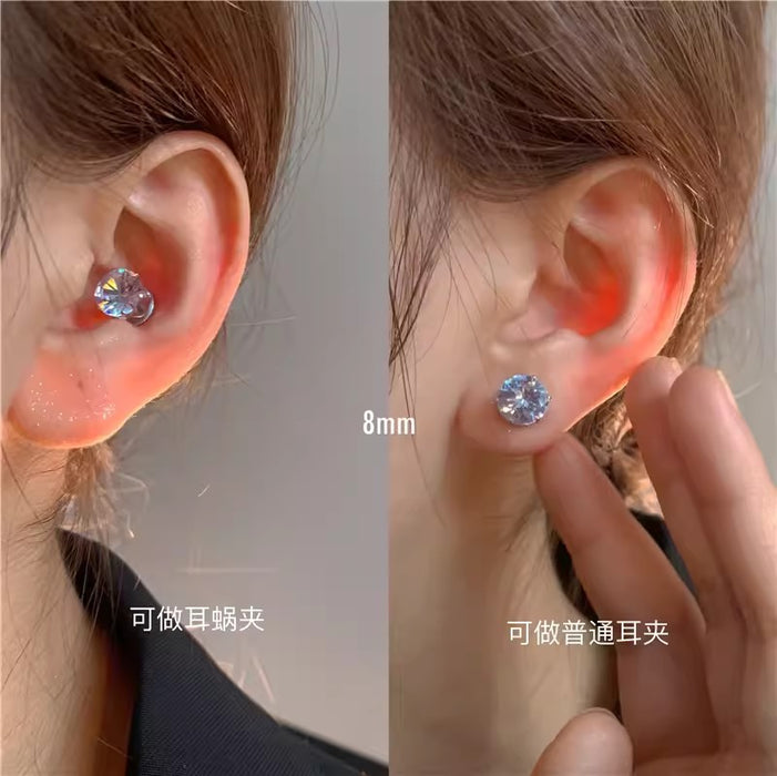 Wholesale Ear bone nail magnets, magnets, non-pierced ear bone clips, same style for men and women, personalized high-end earrings