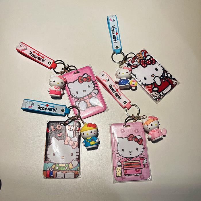 Reemplazo de silicona al por mayor Cat Mini Key Chain JDC-KC-JUJI063