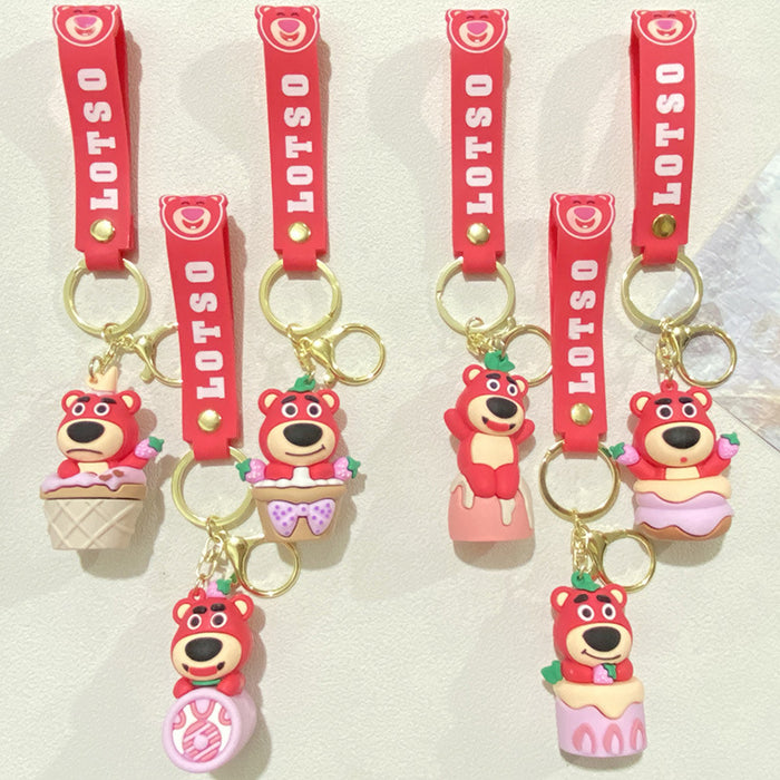 Wholesale PVC Cartoon Doll Keychain JDC-KC-WuYi179