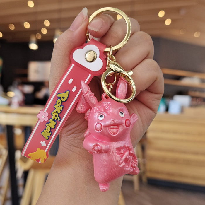 Wholesale Cartoon Doll Silicone Keychain (F) JDC-KC-ZhuoRan005