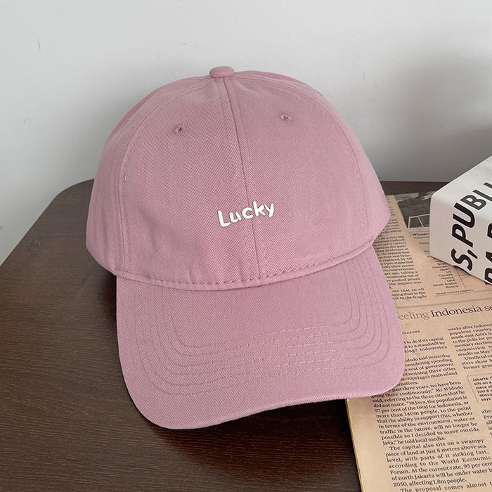 Wholesale Letter Embroidery Cotton Pink Baseball Cap JDC-FH-Yizhan007