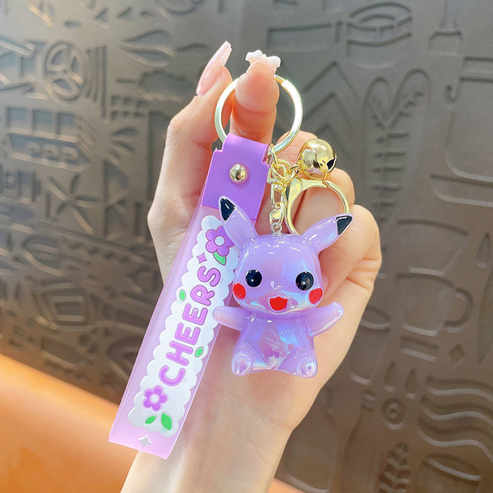 Wholesale Acrylic Glossy Mini Doll Keychain JDC-KC-YanG040