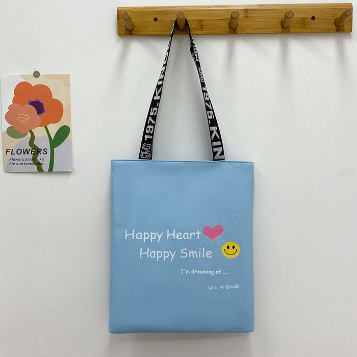 Wholesale Niche fashion printed shopping bag, one shoulder crossbody handbag