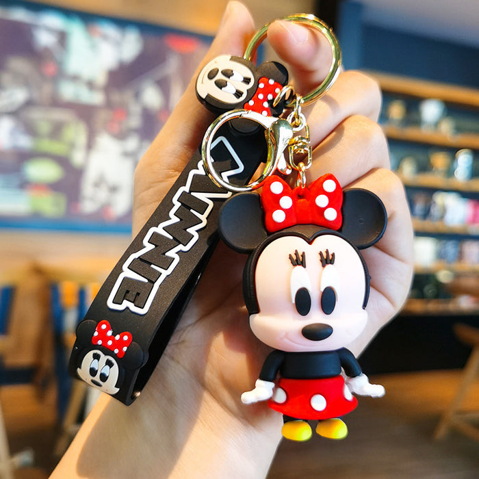 Wholesale PVC Cartoon Doll Keychain JDC-KC-WuYi127