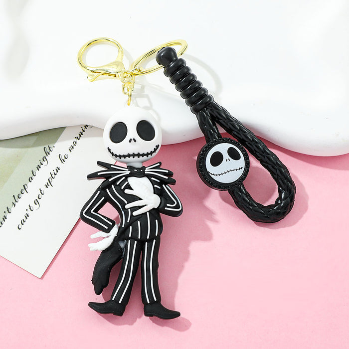 Wholesale Christmas Night Doll Pvc Key Chain