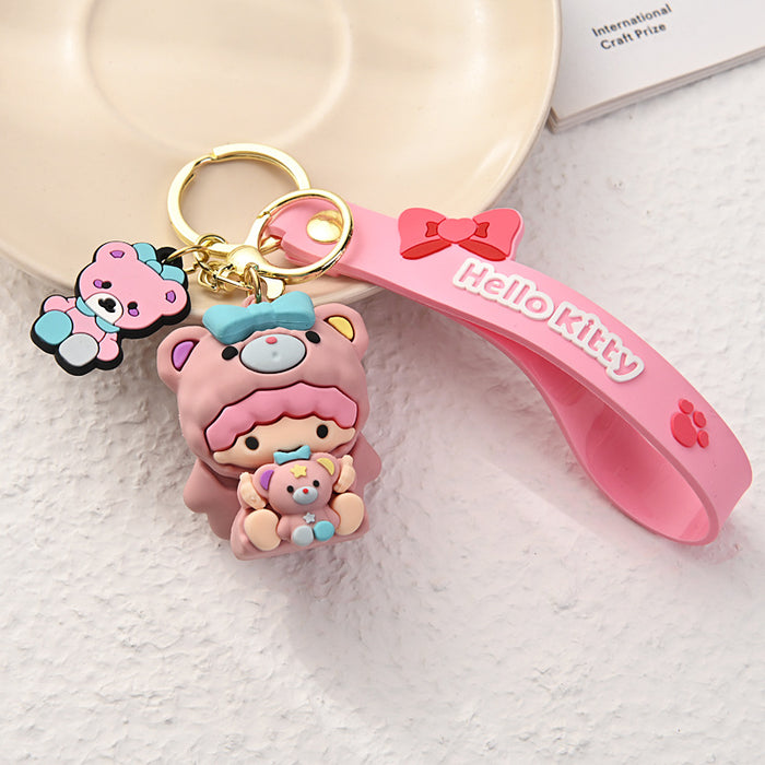 Wholesale  Cartoon cute  keychain pendant key chain  car ornaments small gifts